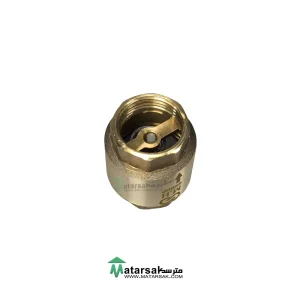 شیر یک طرفه برنجی Brass one-way valve