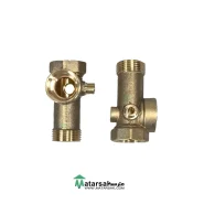 پنج راهی پمپ برنجیFive-way brass pump