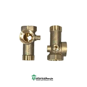 پنج راهی پمپ برنجیFive-way brass pump
